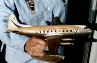 Photo: Fred Olsen Lines, Vickers Viscount 700, LN-RRR